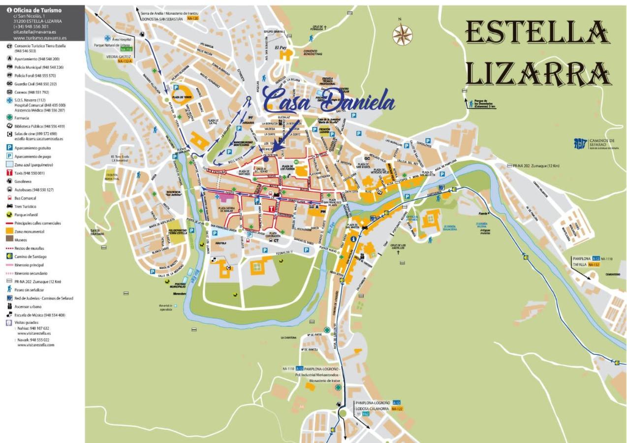 Casa Daniela Apartamentos Estella Ngoại thất bức ảnh